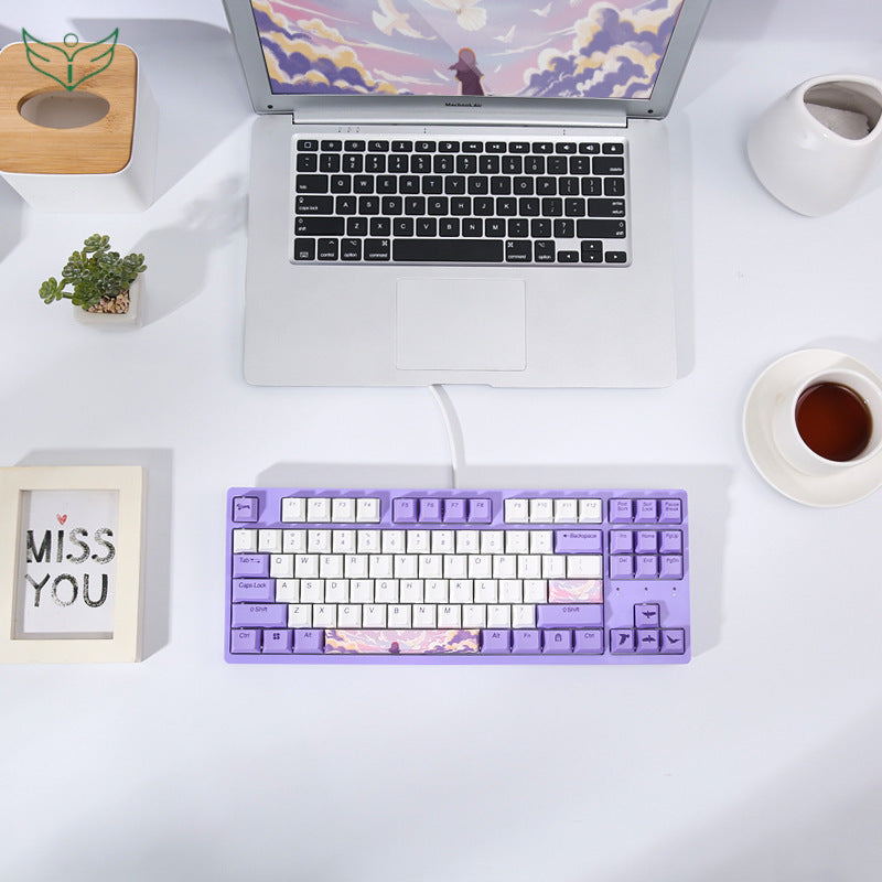 Axis Game Mechanical Keyboard Sublimation Key Cap 87 Keys (US-Layout)