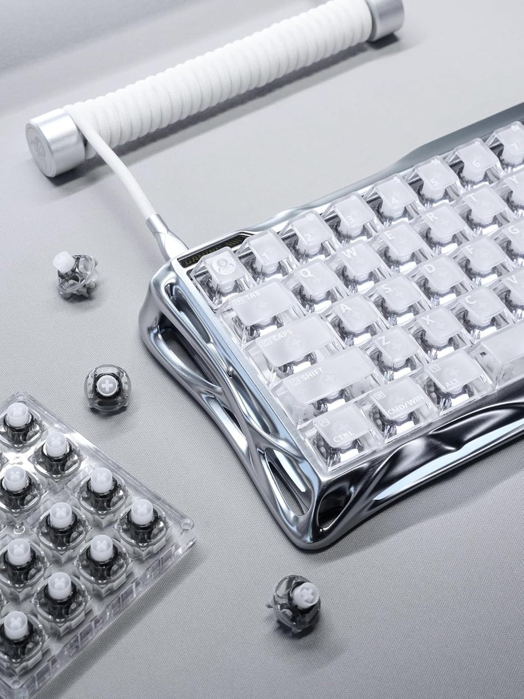 GravaStar Mercury V60 Pro 60% Hall Effect Gaming Tastatur (US-Layout)
