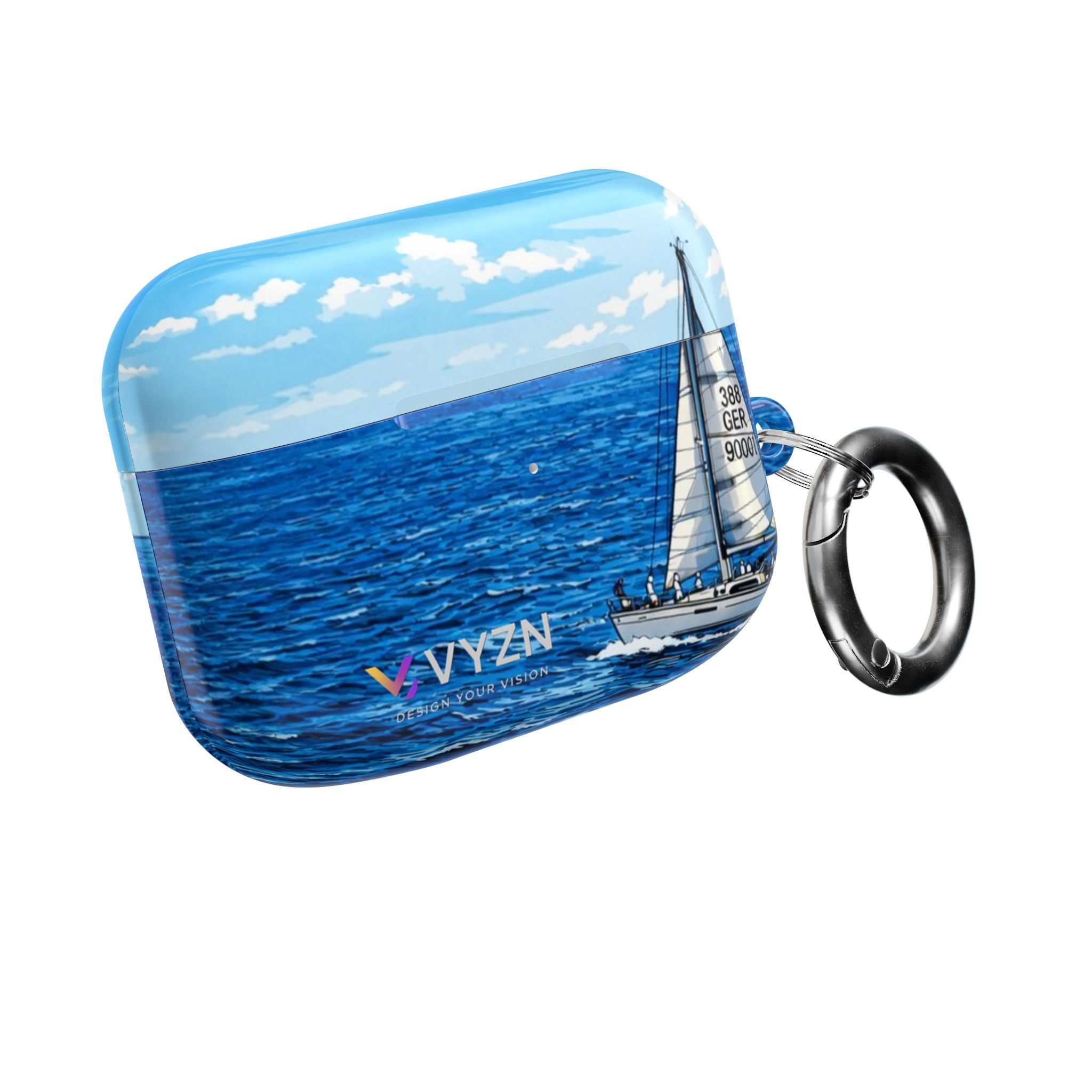 AirPod Cases Blue Sailing