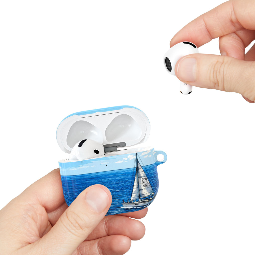 AirPod Cases Blue Sailing