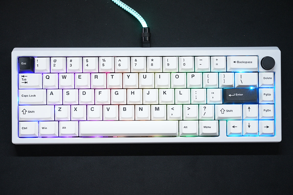 Home Fashion Simple Dual-mode Mechanical Keyboard (US-Layout)