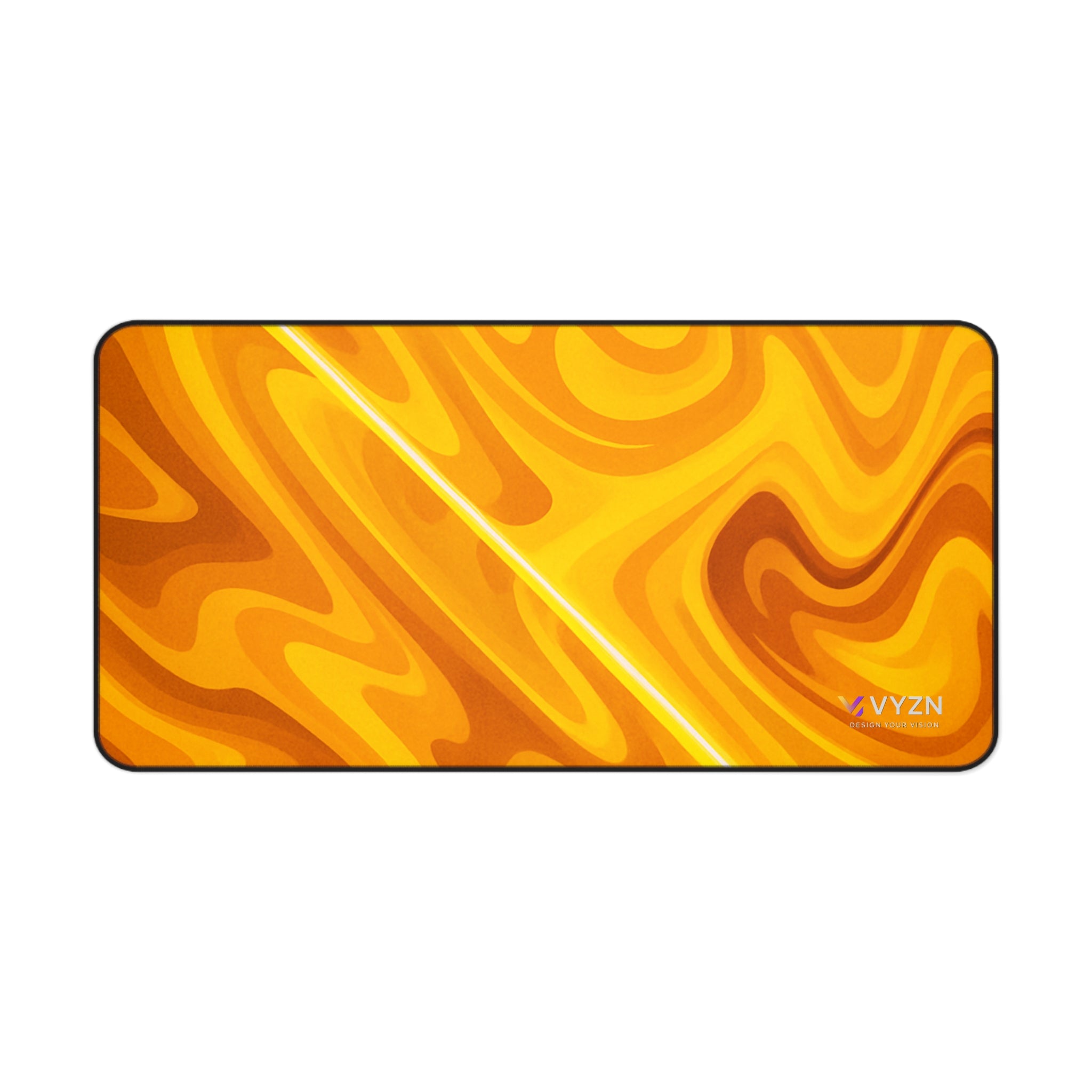 VYZN Design Mouse Pad / Yellow Stripe