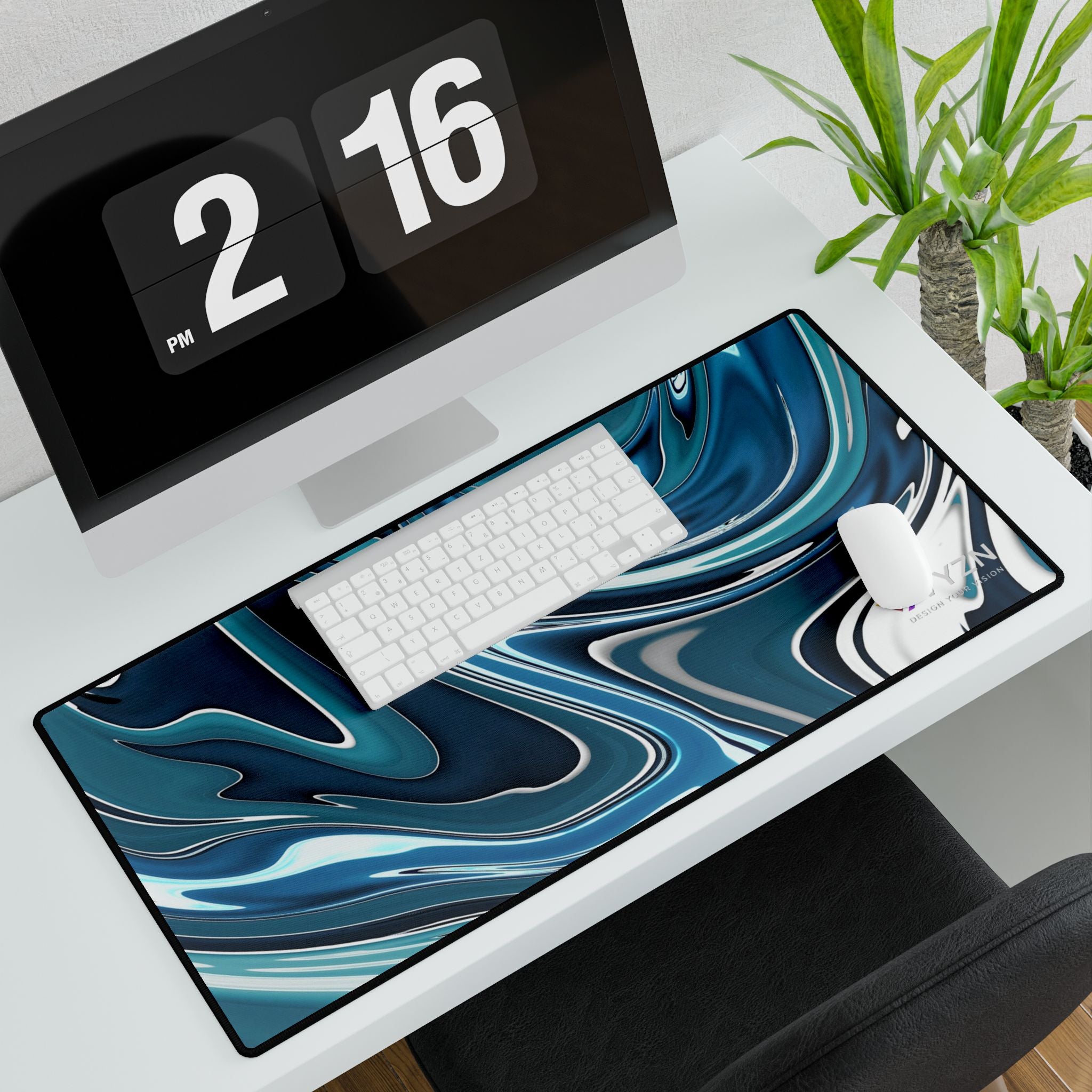 VYZN Design Blue Mouse Pad