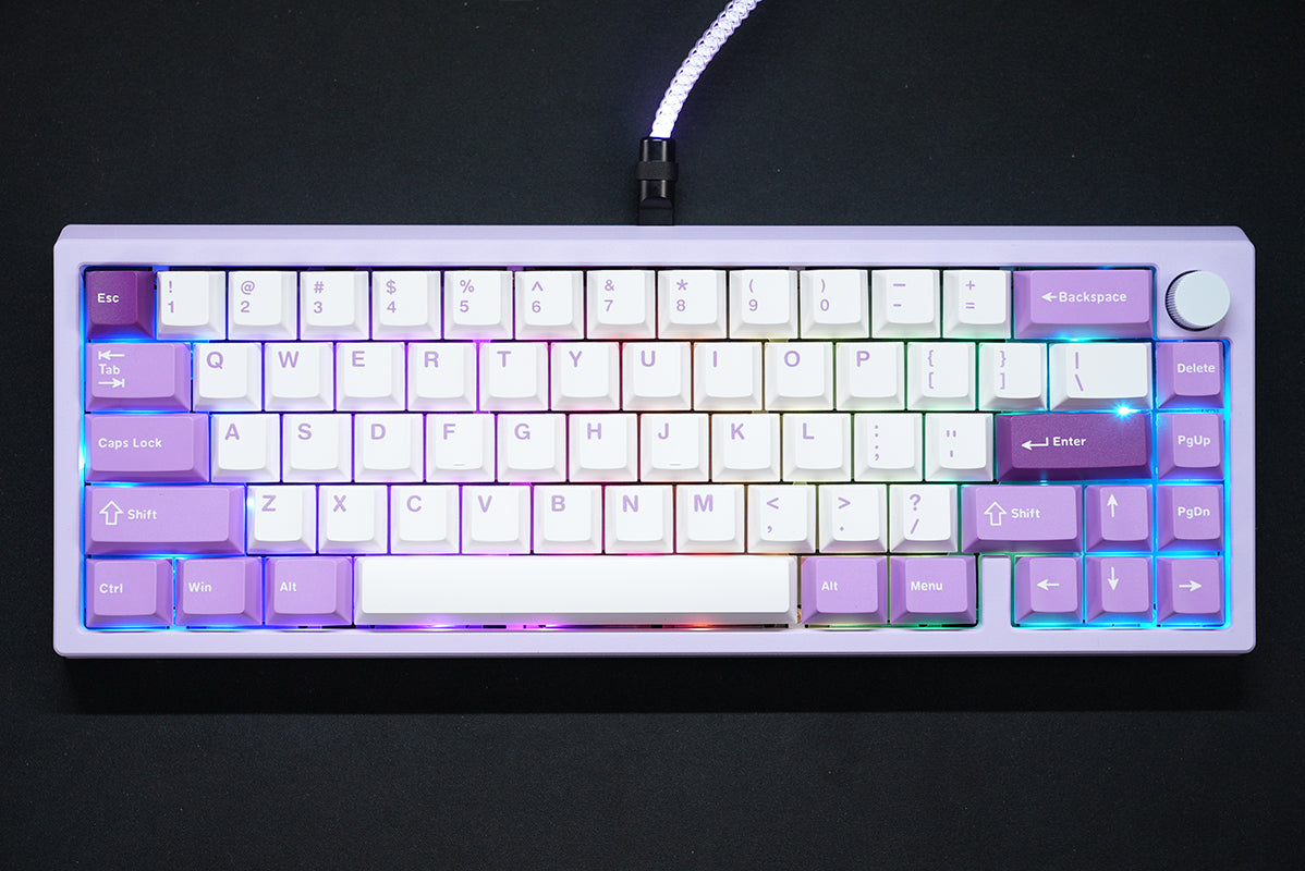 Home Fashion Simple Dual-mode Mechanical Keyboard (US-Layout)