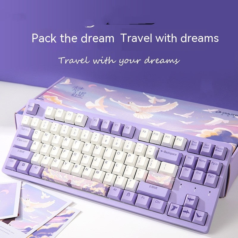 Axis Game Mechanical Keyboard Sublimation Key Cap 87 Keys (US-Layout)