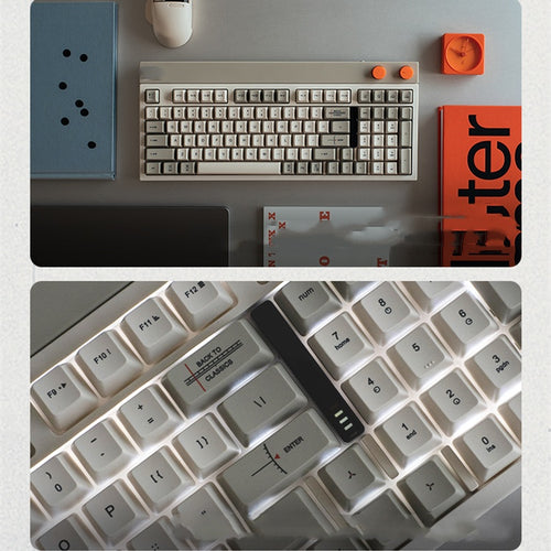 Home Retro Wireless Bluetooth Mechanical Keyboard