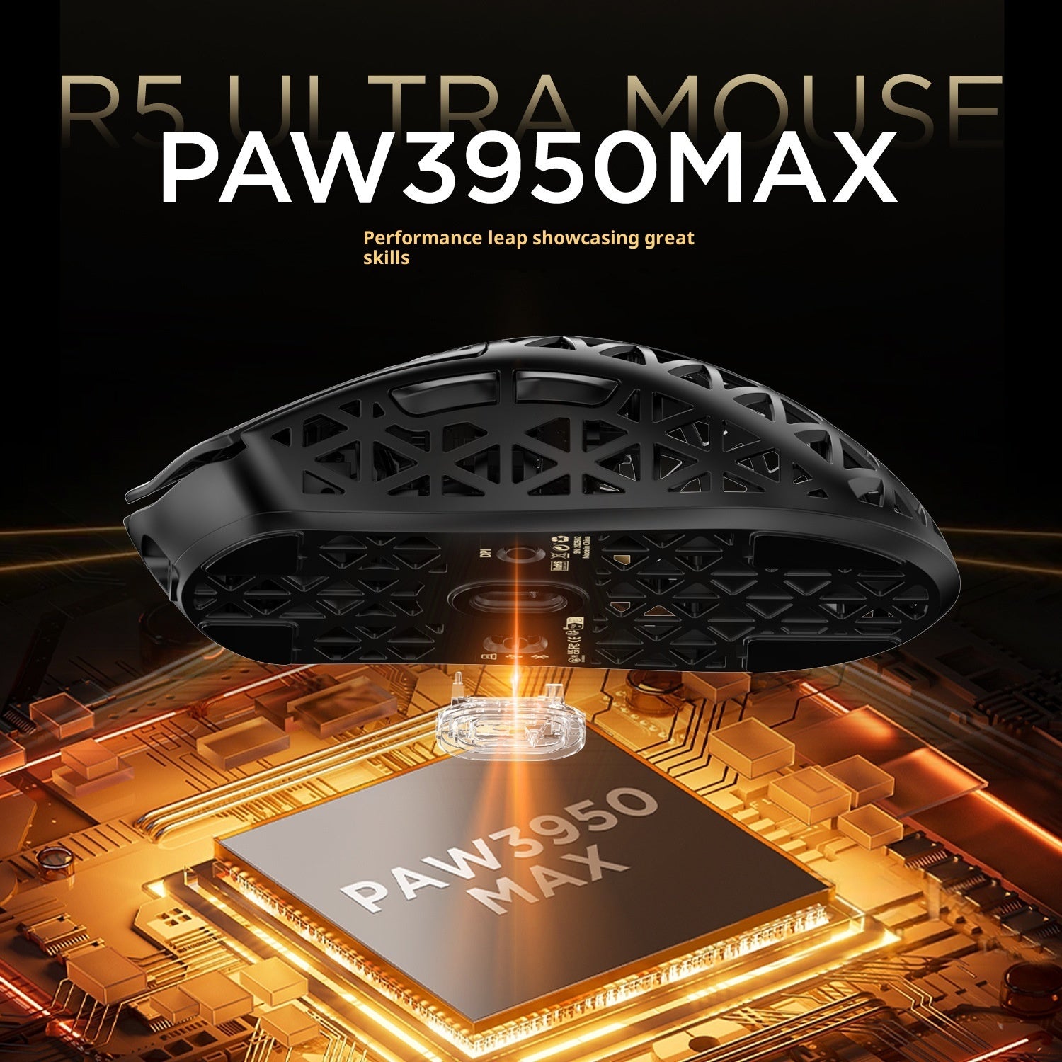 Attack Shark R5Ultra Carbon Fiber Wireless Mouse